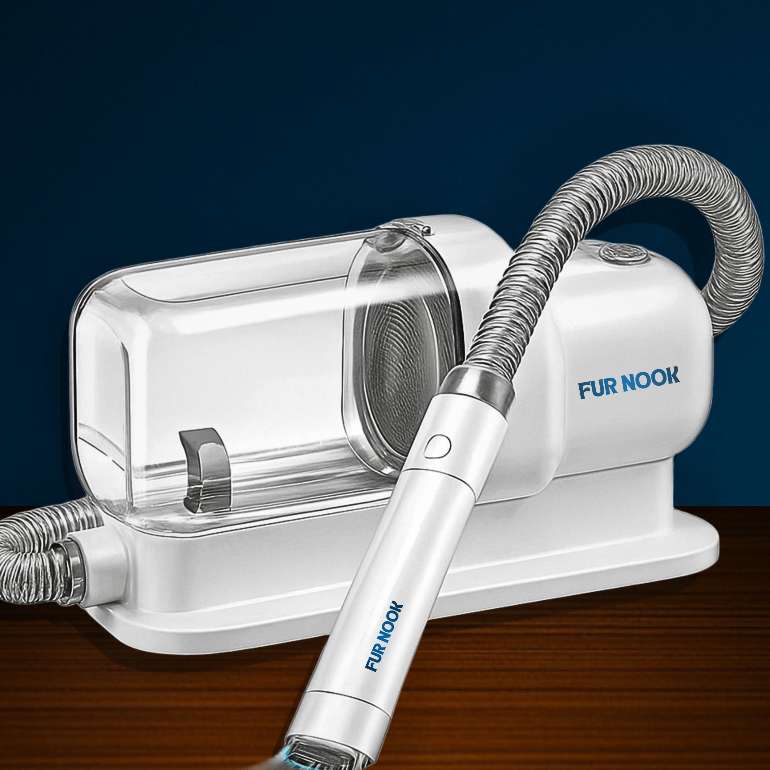 PetVac Groom | All-in-One Pet Grooming Vacuum & Clipper Kit - Ultra-Quiet, Captures 99% Pet Hair, for Dogs & Cats